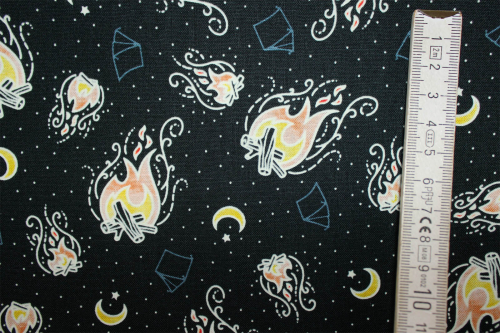 Preview: Designerbaumwolle By the Light of the Fire (10 cm)